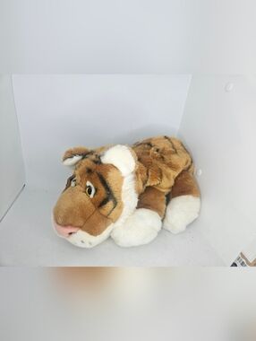 Wishpets 2010 Plush Puppet Bengal Tiger Mr. Bangel Used Condition No Sound Toy. 